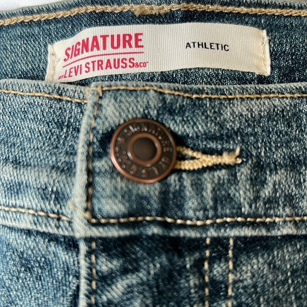 Levi Strauss Signature Mens Athletic Fit jeans - Picture 8 of 9
